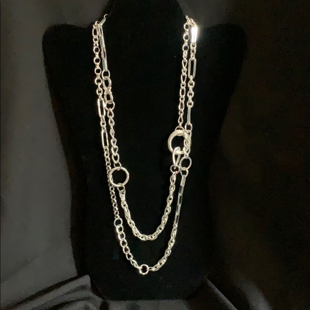 Chico’s Silver necklace.